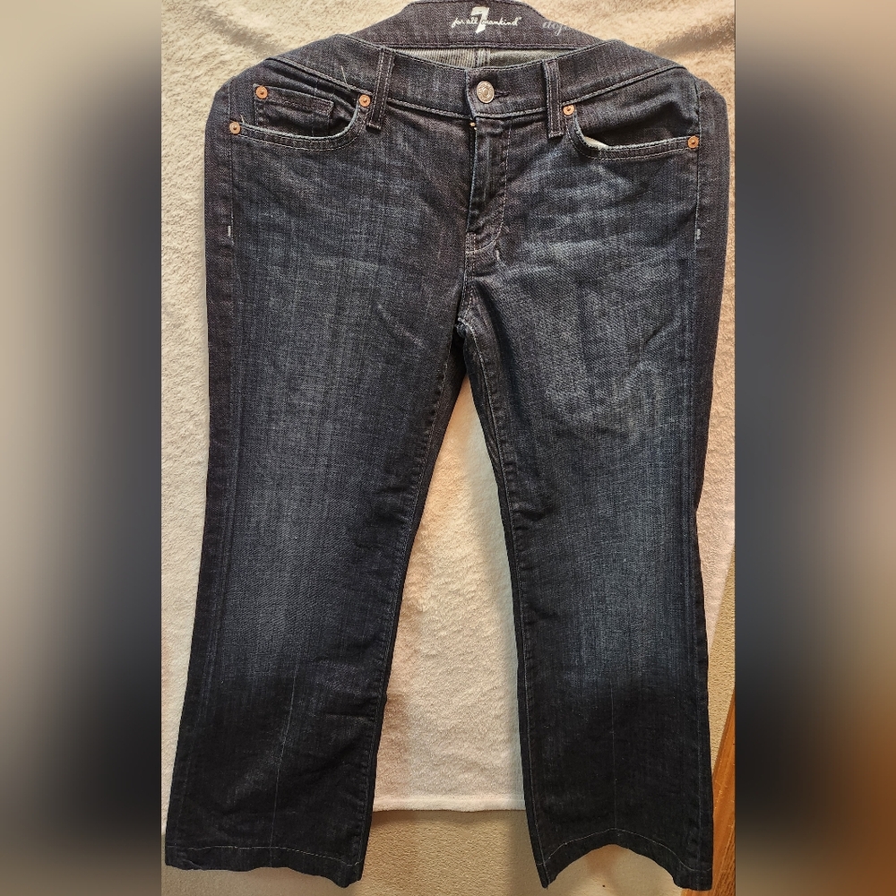 7 for All Mankind Jeans Women's Size On Tag 31 Dark wash Dojos